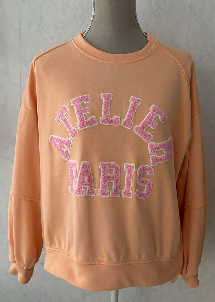 Licht oranje Azara by Rose Blue sweater', one size!, Ophalen of Verzenden, Nieuw, Maat 38/40 (M), Oranje