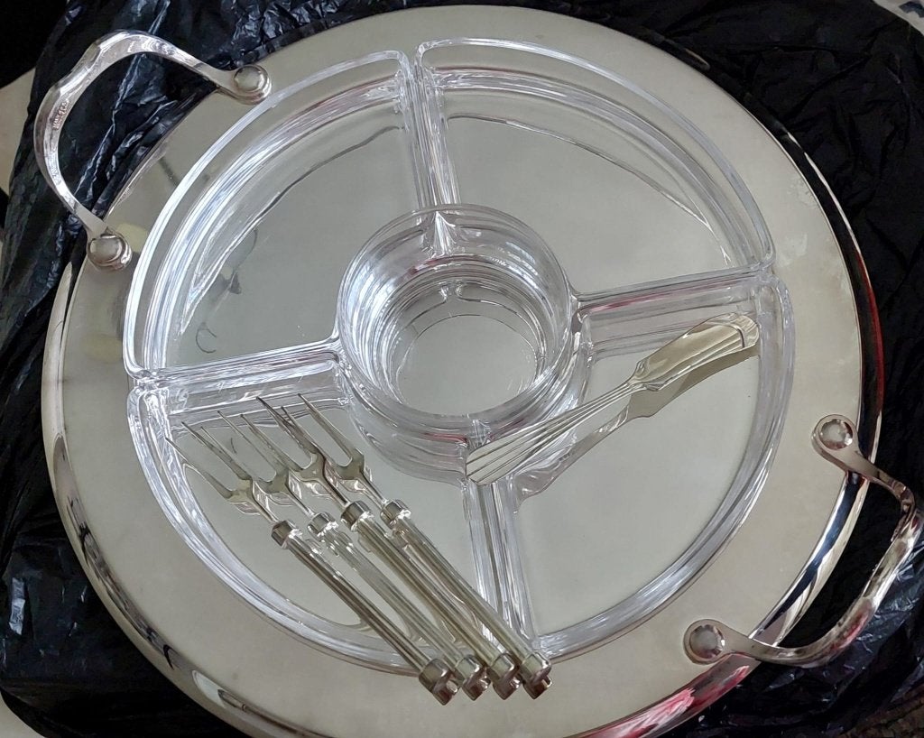 Sheratonn Antipasta Set, Ophalen, Overige merken, Metaal, Modern