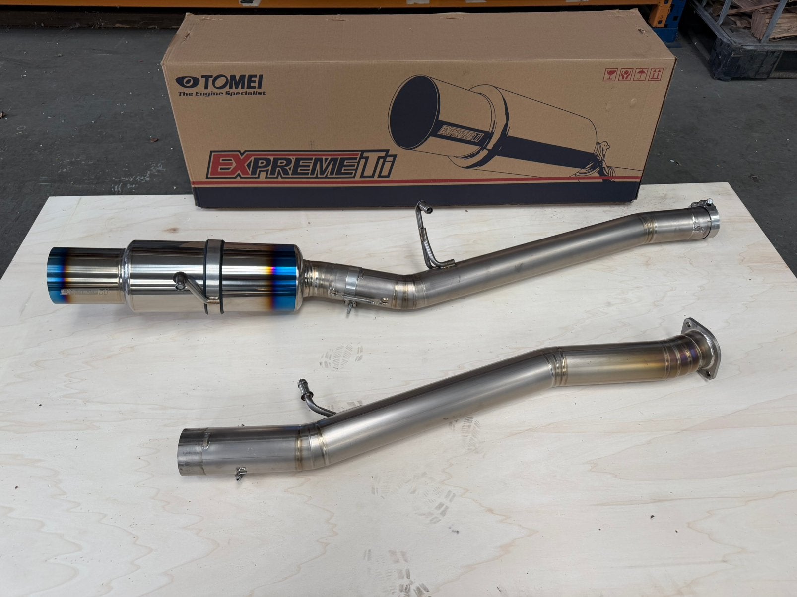 Tomei Extreme Ti Catback systeem Subaru impreza Grb 01-07, Auto-onderdelen, Uitlaatsystemen, Ophalen of Verzenden