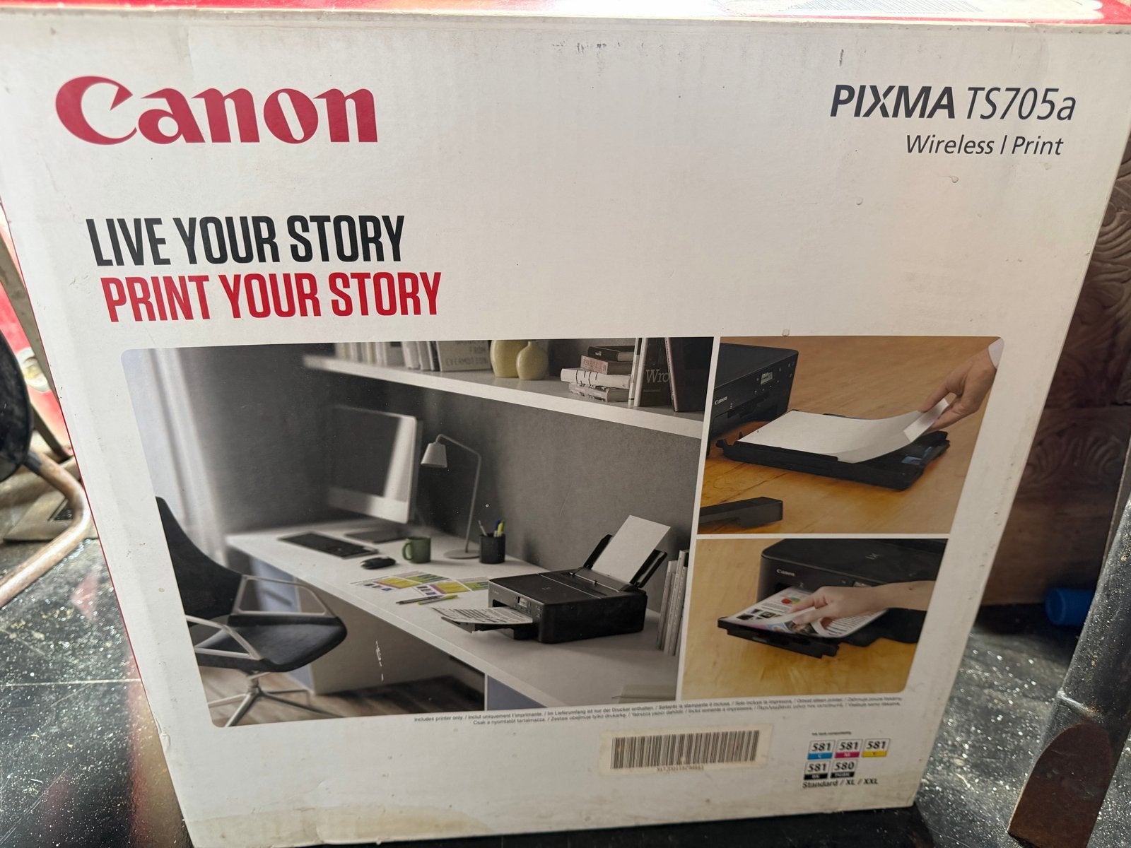 Canon PIXMA TS705a Wireless I Food Printer - Nieuw in doos, Ophalen of Verzenden, Nieuw, Overige typen