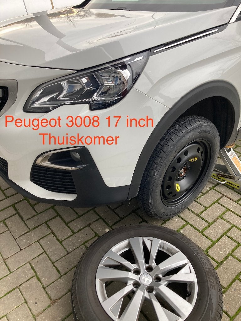 Thuiskomer Reservewiel Peugeot 3008 Opel Grandland 17", Overige, Gebruikt, Banden en Velgen, 17 inch