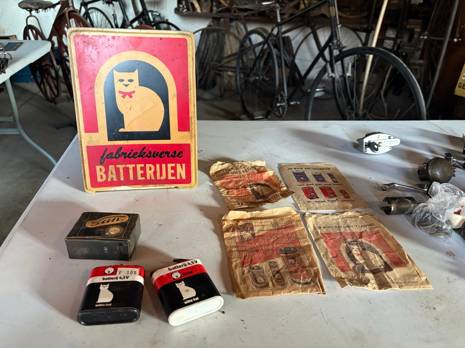 Kavel De Witte Kat Batterijen, Ophalen of Verzenden, Zo goed als nieuw, Overige typen