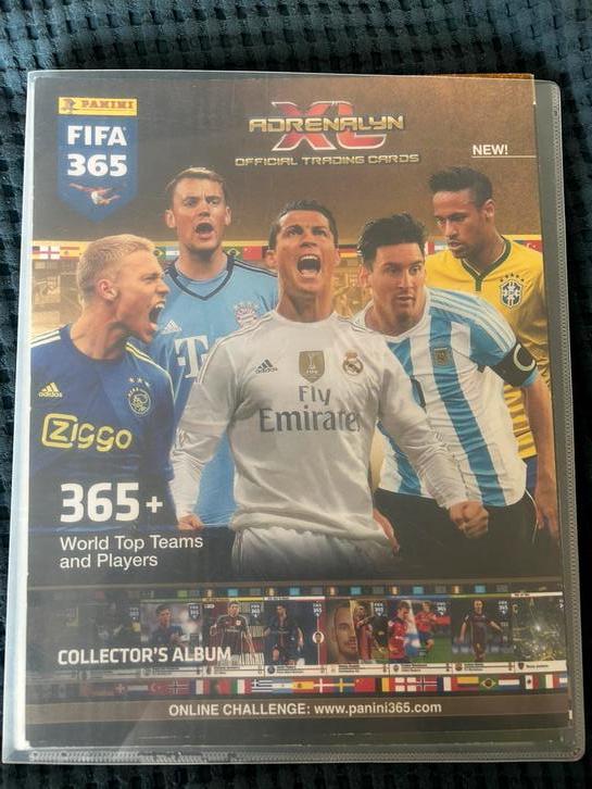Panini Adrenalyn XL FIFA 365 - 2015/2016 - 100% compleet, Ophalen of Verzenden, Gebruikt, Meerdere plaatjes