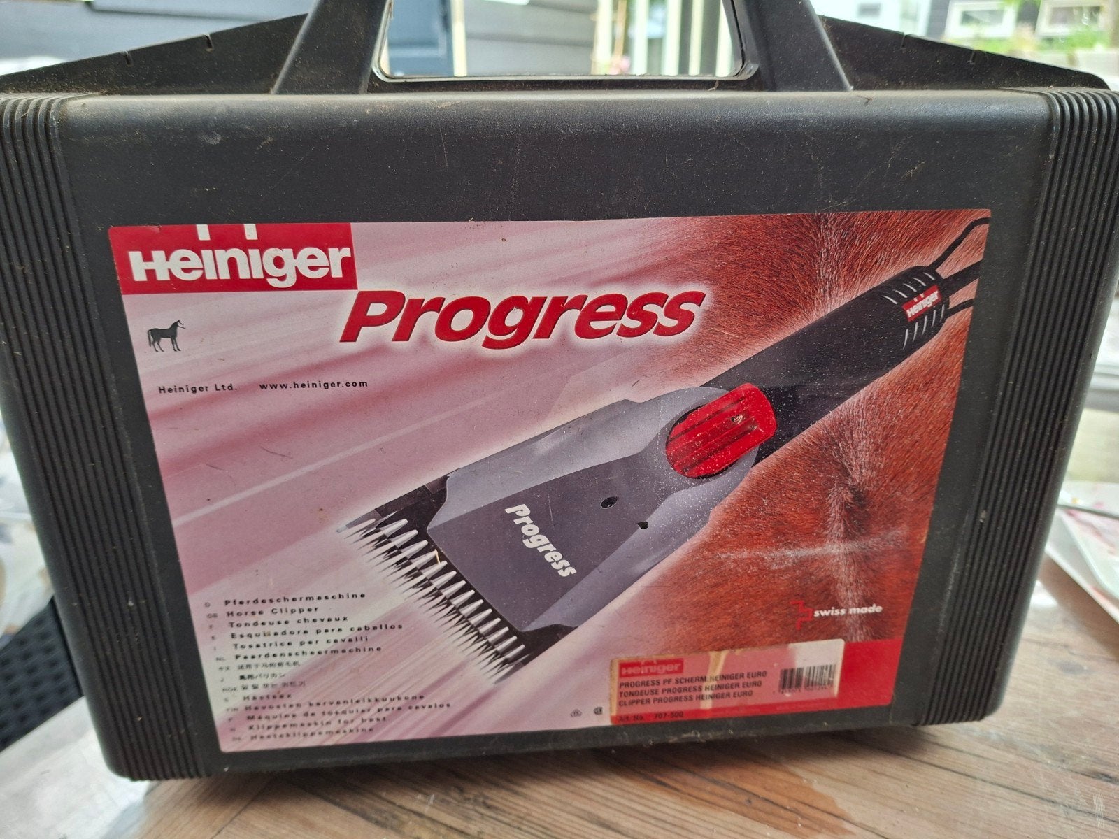 Heiniger Progress  paarden tondeuse/ scheermachine, Ophalen of Verzenden