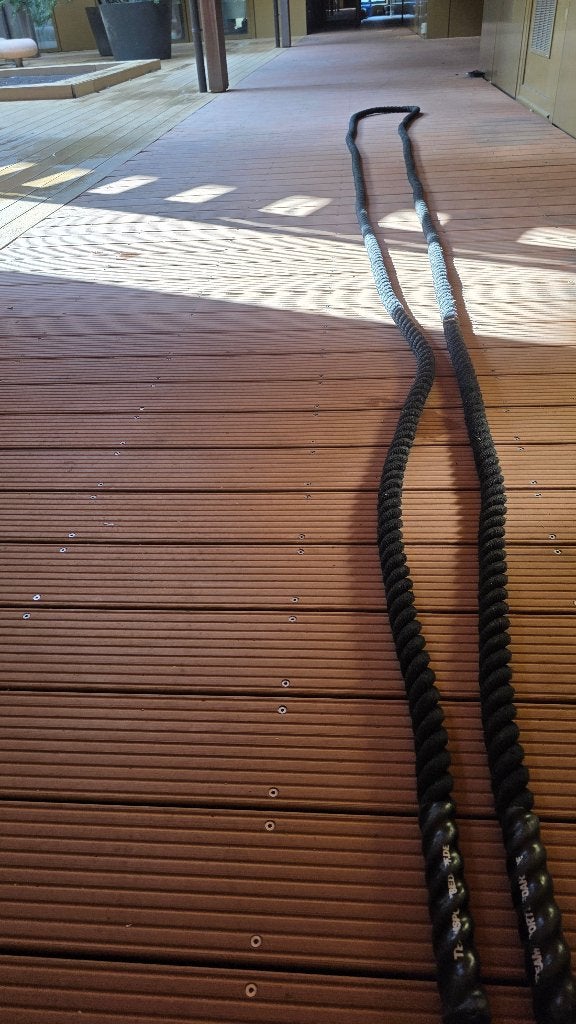 15 meter Battle Rope | Fitness / CrossFit /Krachttraining |, Ophalen, Zo goed als nieuw, Armen, Battle rope