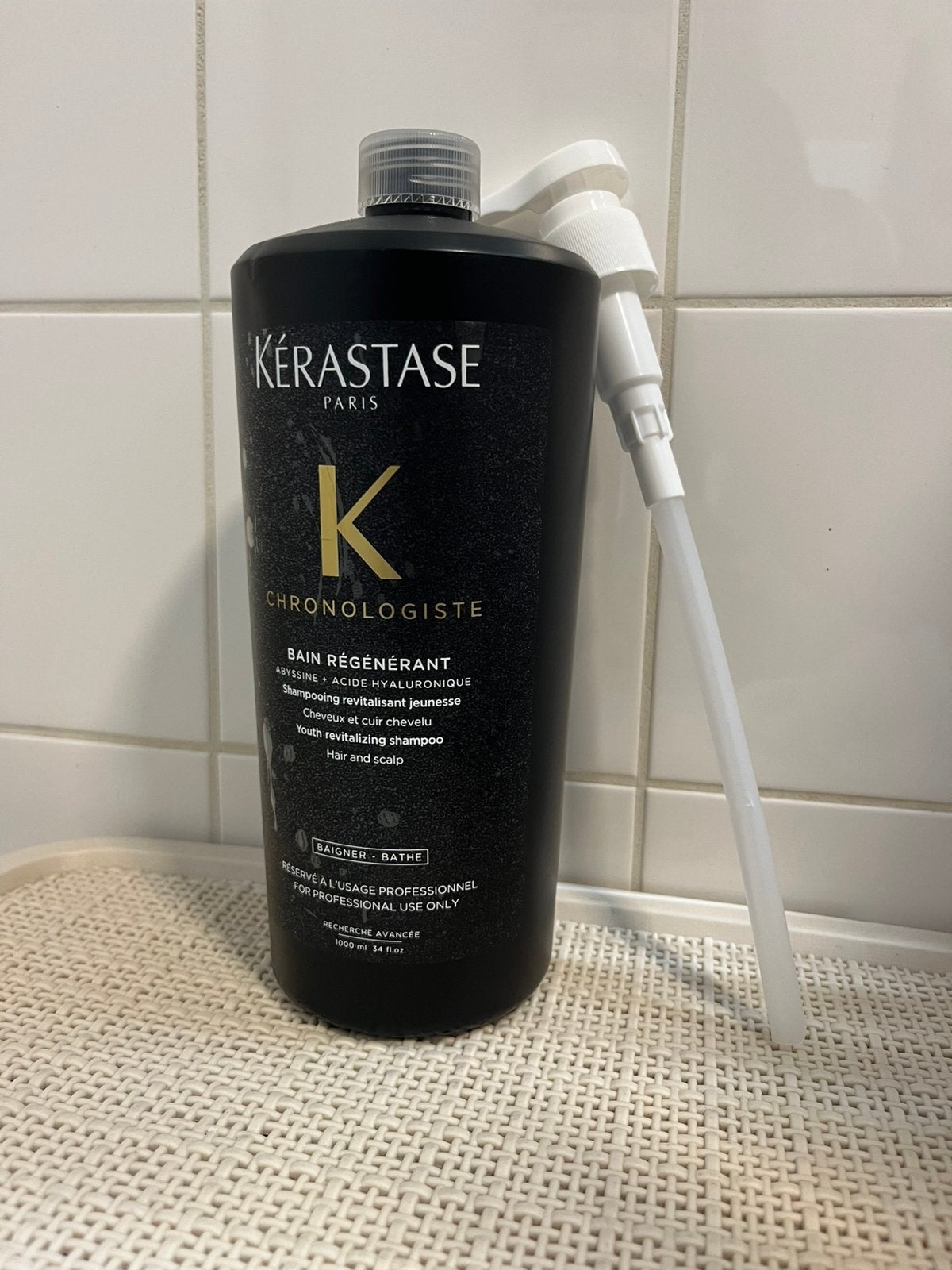 Kérastase Chronologiste – Bain Régénérant 1000ml, Ophalen of Verzenden, Nieuw, Shampoo of Conditioner