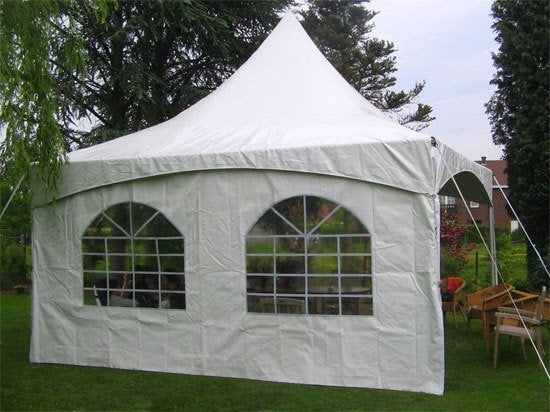 Pagodetent 3x3m Bonbo, Tuin en Terras, Ophalen, Minder dan 4 meter, Zo goed als nieuw, Pagodetent