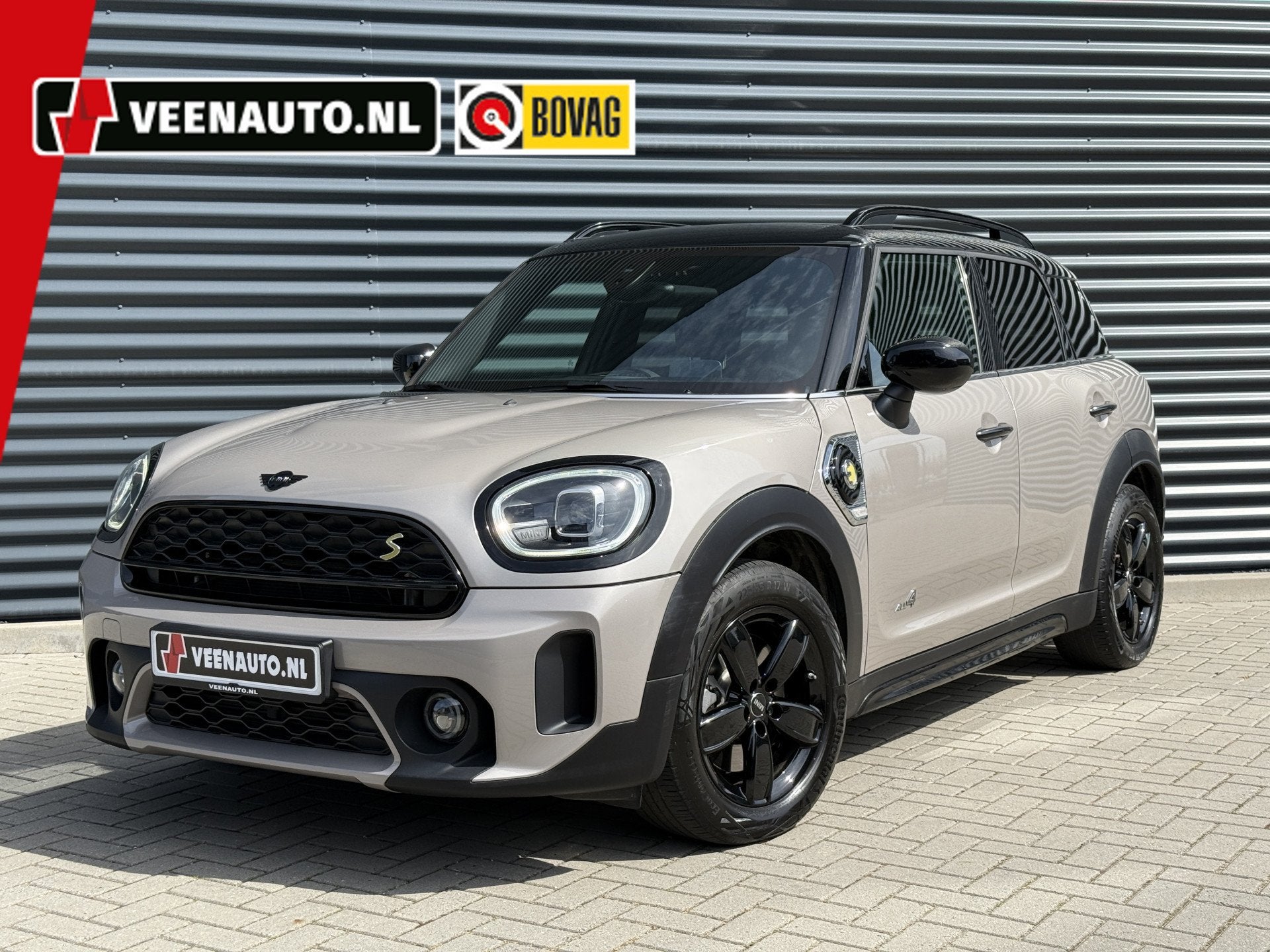 MINI Countryman 2.0 Cooper SE ALL4 Camera/Apple/Elec stoel, Auto's, Automaat, Gebruikt, Zwart, Countryman