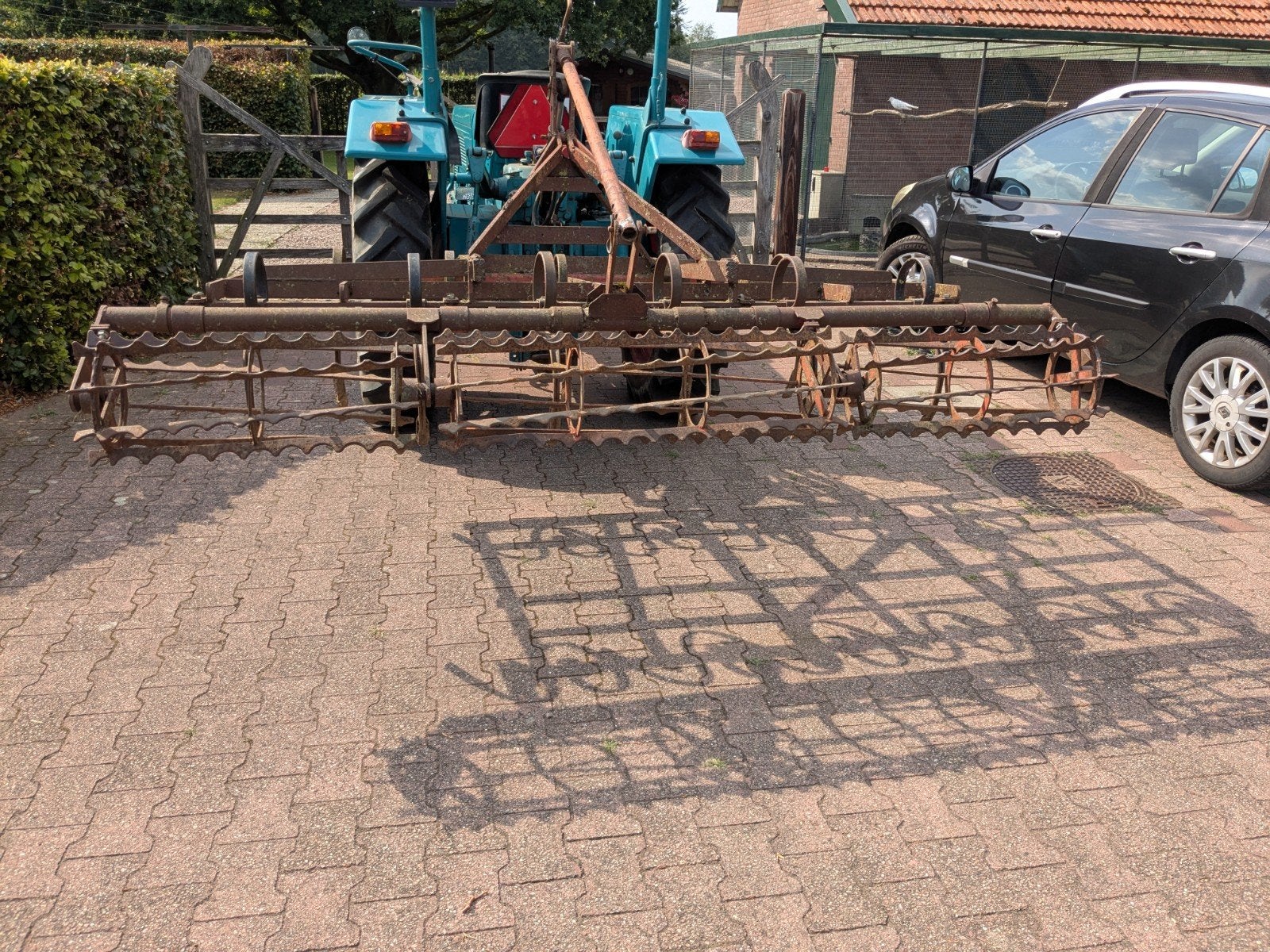 triltand cultivator met 3verkruimelaars en 11tanden,br.260, Ophalen