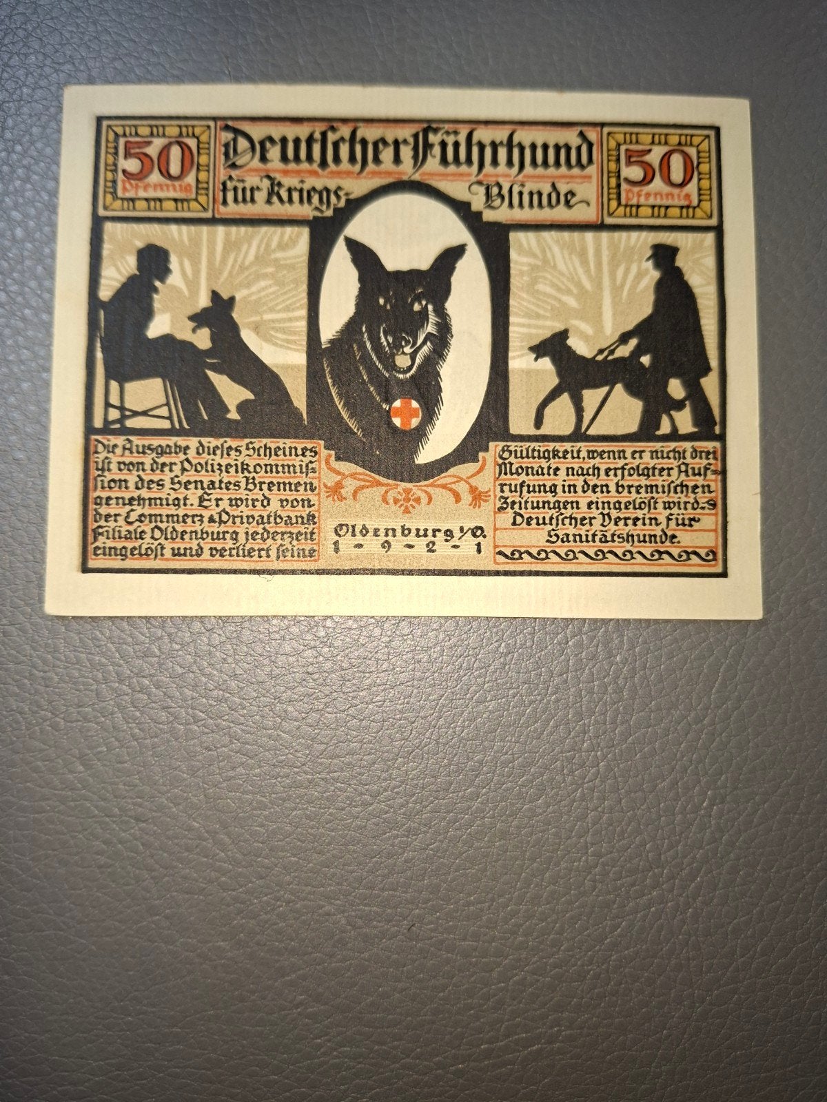 Duits Notgeld Oldenburg Noodgeld, Ophalen of Verzenden, Duitsland