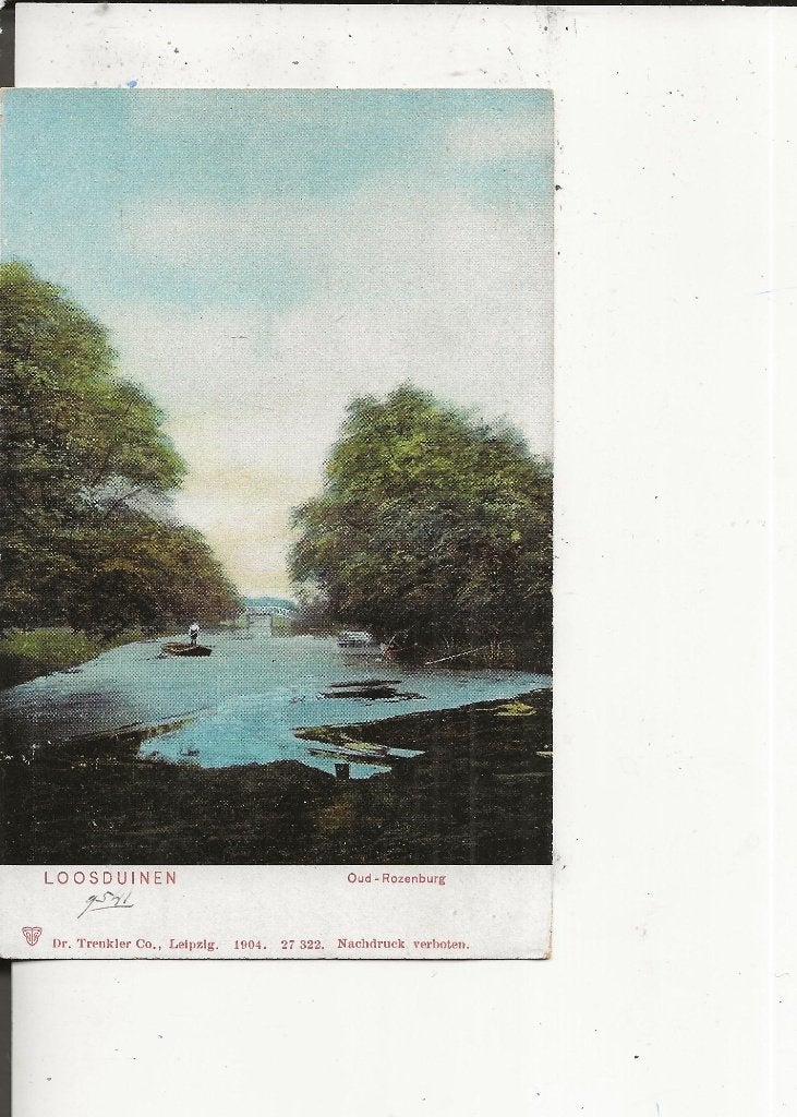 Loosduinen Oud-Rozenburg 1904, Ophalen of Verzenden, Voor 1920, Ongelopen, Zuid-Holland
