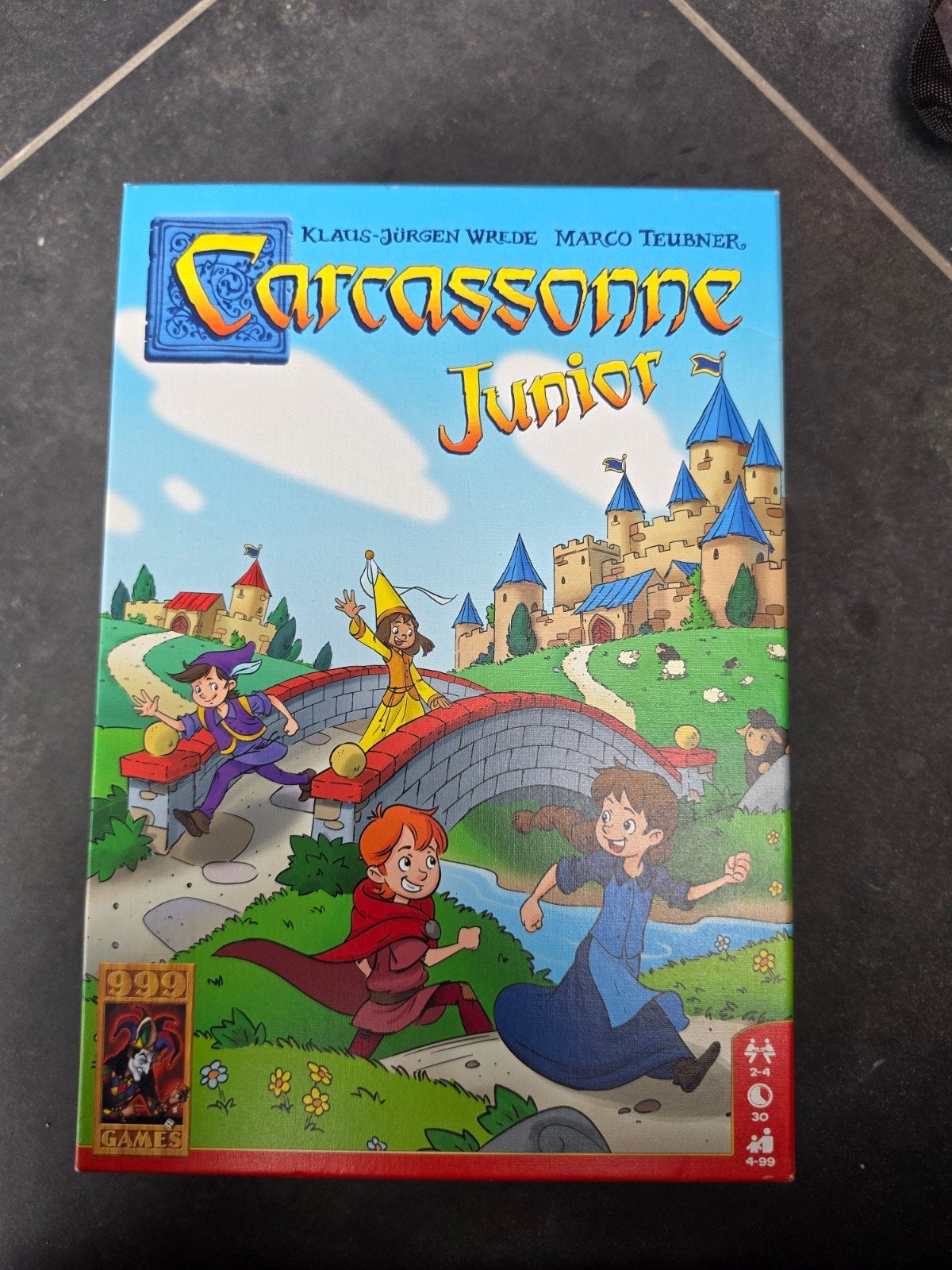 Carcassonne Junior - Nog helemaal nieuw!, Een of twee spelers, Ophalen of Verzenden, Nieuw, 999 Games