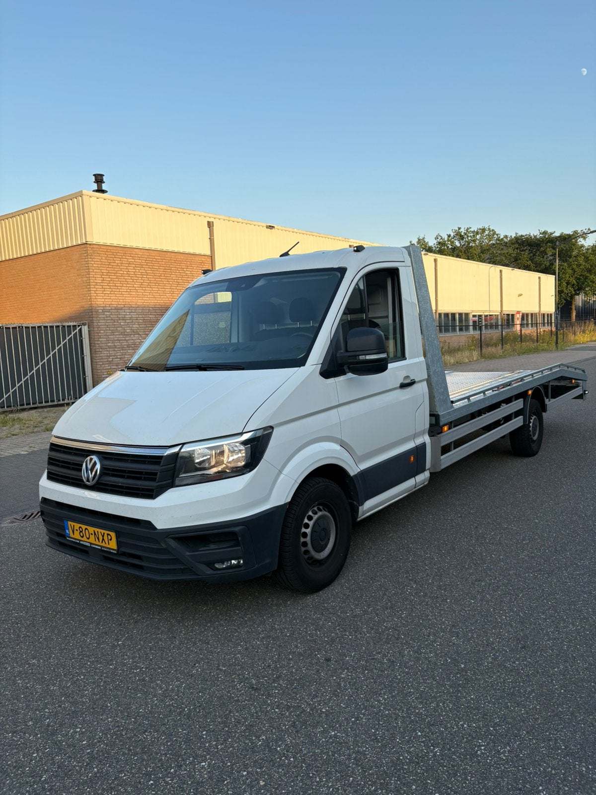 Volkswagen crafter 177 pk oprijwagen 2019 L4, 13 km/l, Volkswagen, Wit, Diesel