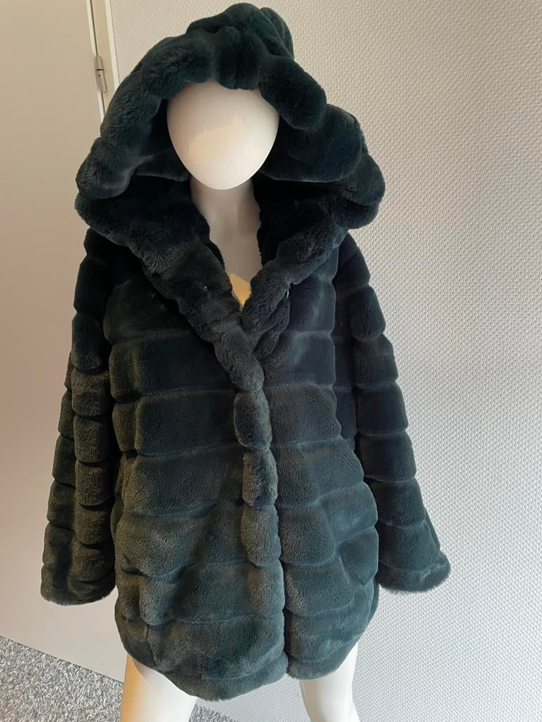 Gold&silver zachte teddy jas met capuchon maat m, Maat 38/40 (M), ., Ophalen of Verzenden, Zo goed als nieuw