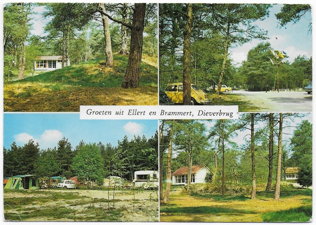 Dieverbrug Vakantiecentrum gelopen Ansichtkaart (B2406 ), Ophalen of Verzenden, 1980 tot heden, Gelopen
