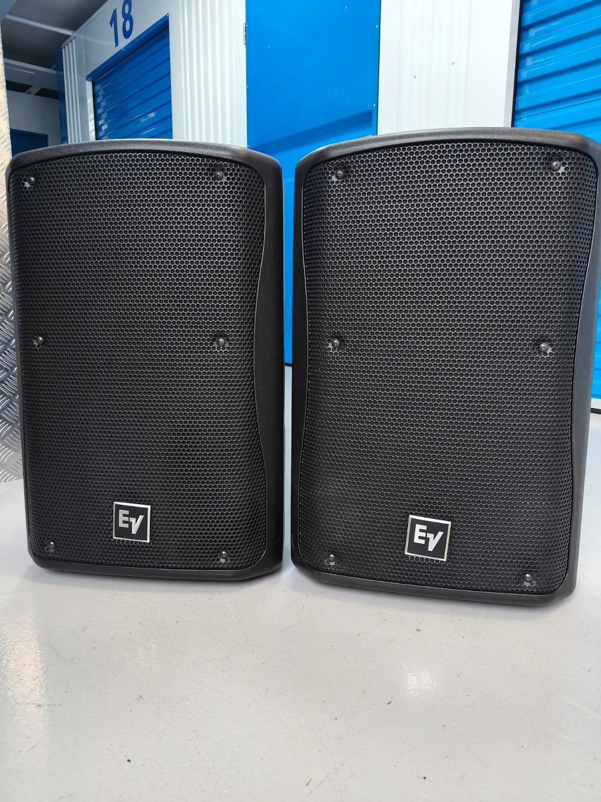 EV ELX112 passieve luidsprekers (set van 2), Audio, Tv en Foto, Ophalen of Verzenden, Gebruikt, Speakerset, Overige merken