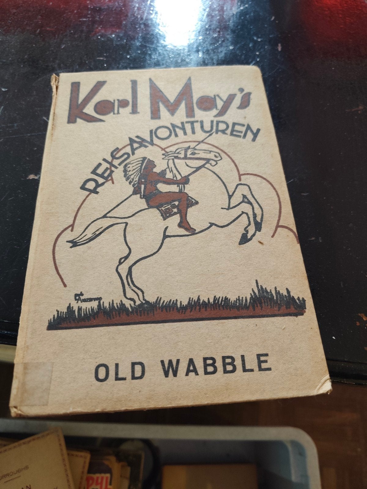 Karl May's Reisavonturen - Old Wabble (Vintage Boek), Boeken, Ophalen of Verzenden, Gelezen, Karl May