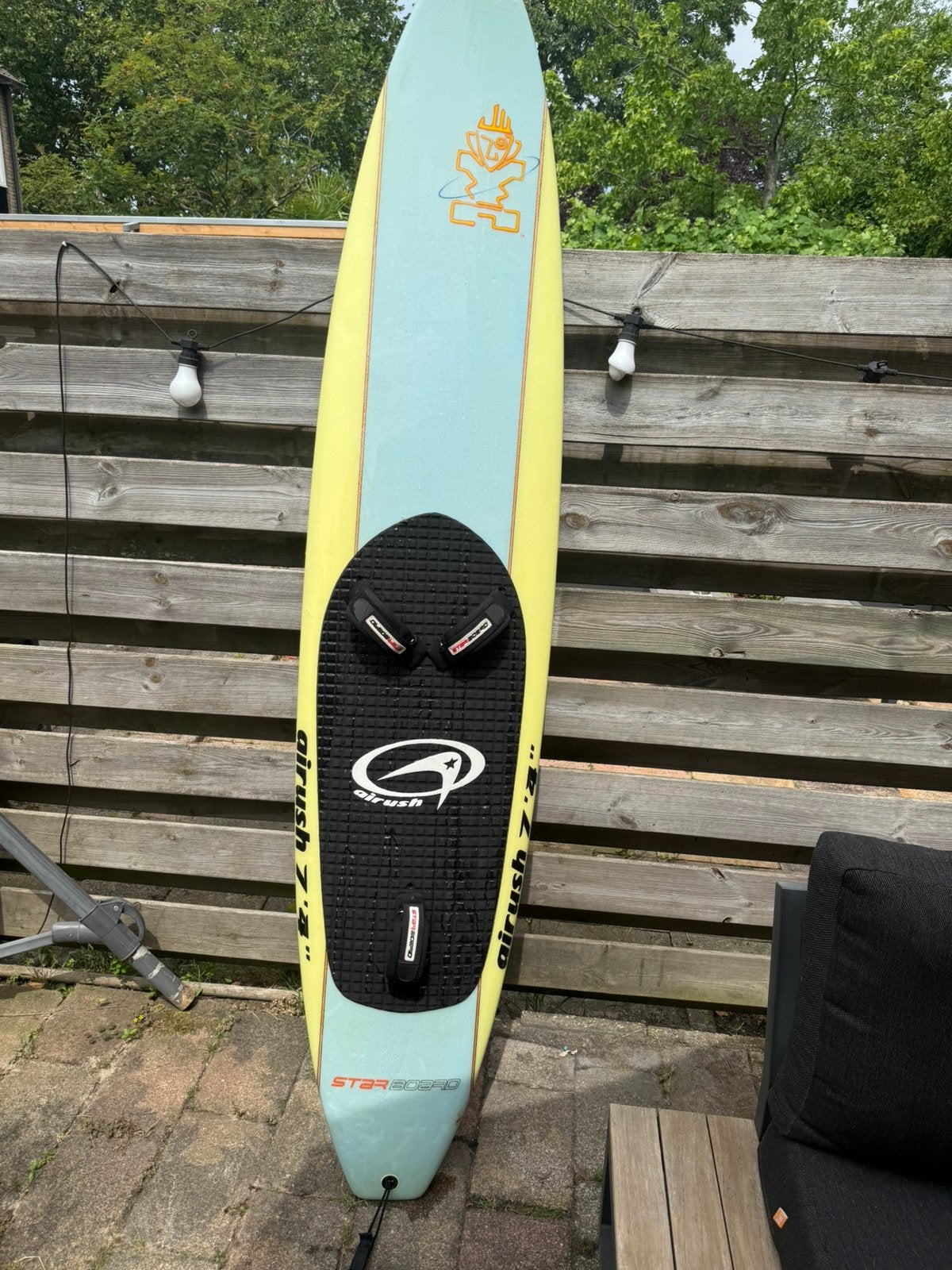 Te koop: Starboard Airush 7’2, Watersport en Boten, Twintip, Ophalen, Zo goed als nieuw, 4 m² of minder