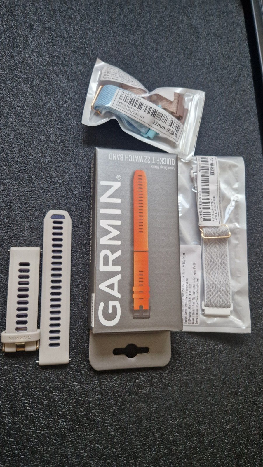 Garmin Smartwatch Bandjes 22mm - 5 stuks, Ophalen of Verzenden, Nieuw, Garmin