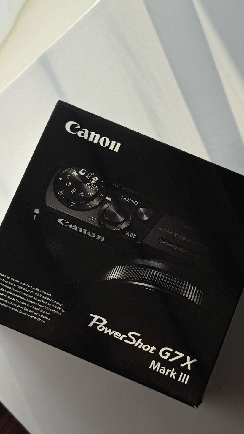 Canon powershot G7X mark III - gloednieuw in doos, Ophalen, Canon, Nieuw, Bluetooth