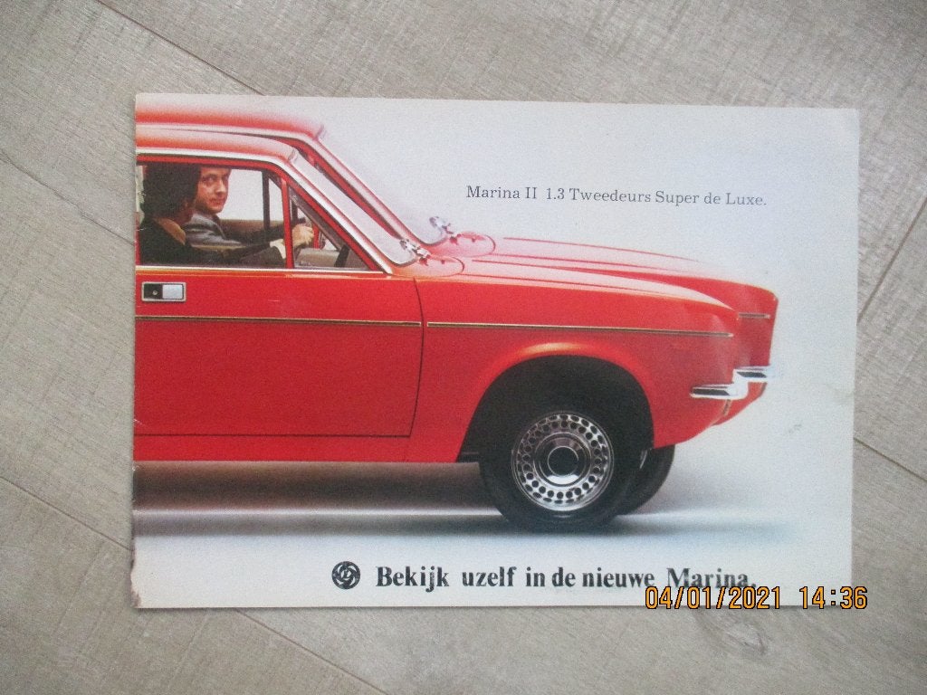 Morris Marina folders -- 5x Verschillend --  SALE !!, Ophalen of Verzenden, Zo goed als nieuw, Overige merken