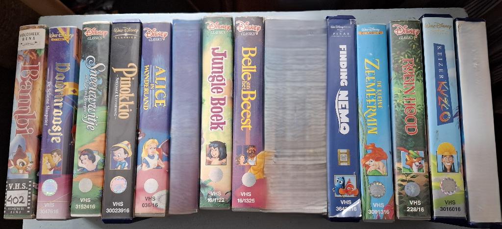 11 Disney video's 3,00 per stuk., Cd's en Dvd's, VHS | Kinderen en Jeugd, Tekenfilm, Alle leeftijden, Ophalen of Verzenden, Zo goed als nieuw