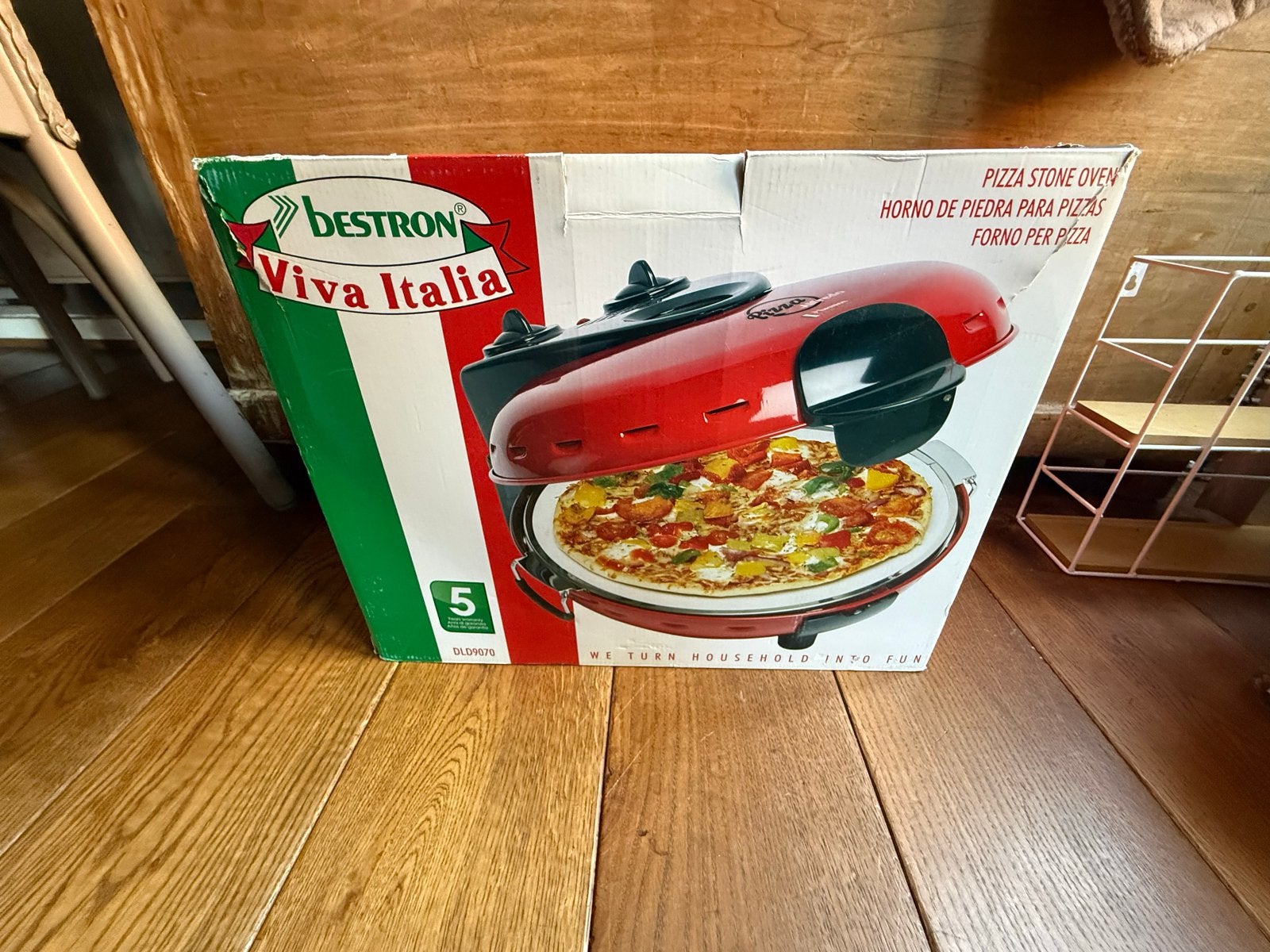 Bestron Viva Italia Pizza Steenoven, Overige merken, Pizzaoven, Nieuw, Ophalen of Verzenden