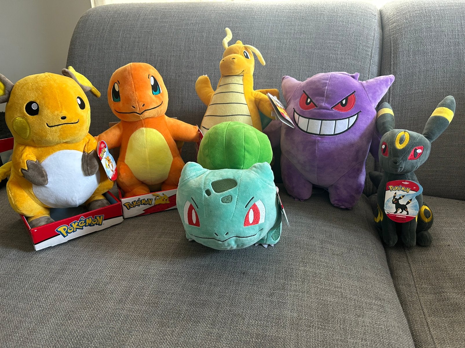 Pokémon knuffels | Jazwares, Ophalen of Verzenden, Zo goed als nieuw, Overige typen, Overige merken