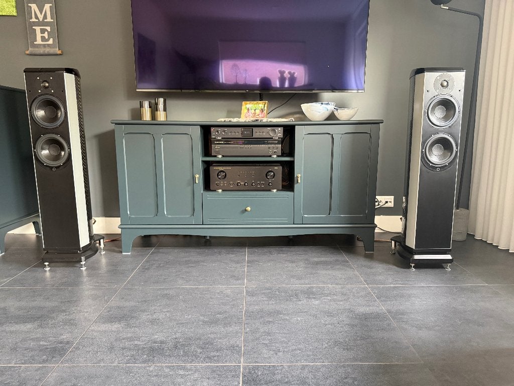 Wilson Benesch ACT, met 2 losse reserve tactic luidsprekers, Audio, Tv en Foto, Luidsprekers, Gebruikt, Vloerstaande luidspreker