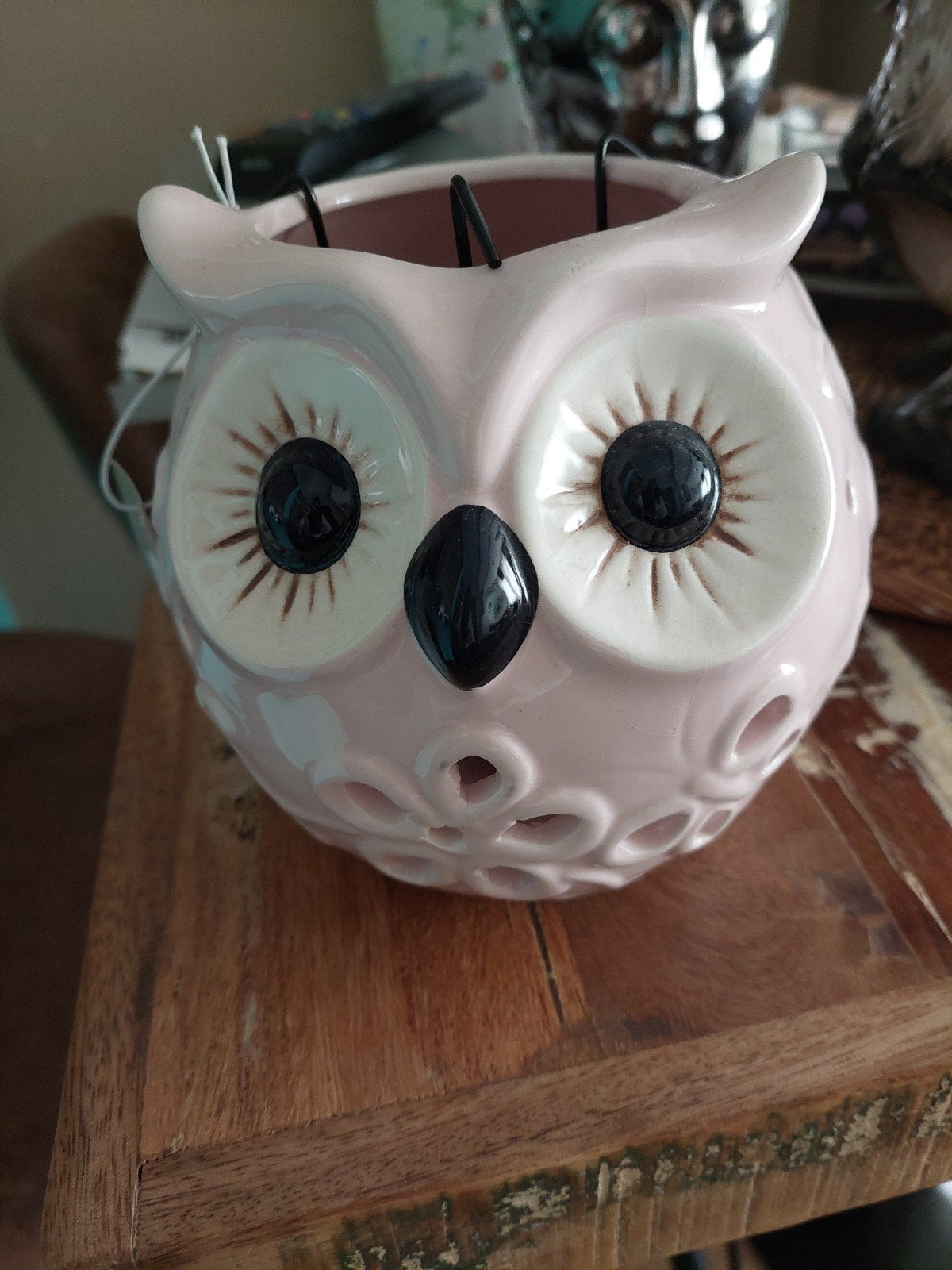 Nieuw waxinelichtje uil, Ophalen