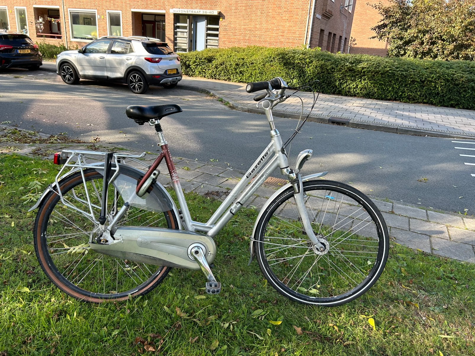 Damesfiets gazelle chamonix, Ophalen, Gebruikt, Versnellingen, 56 cm of meer