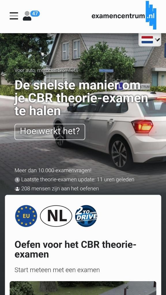 Auto, motor of bromfiets theorie, Boeken, Ophalen of Verzenden