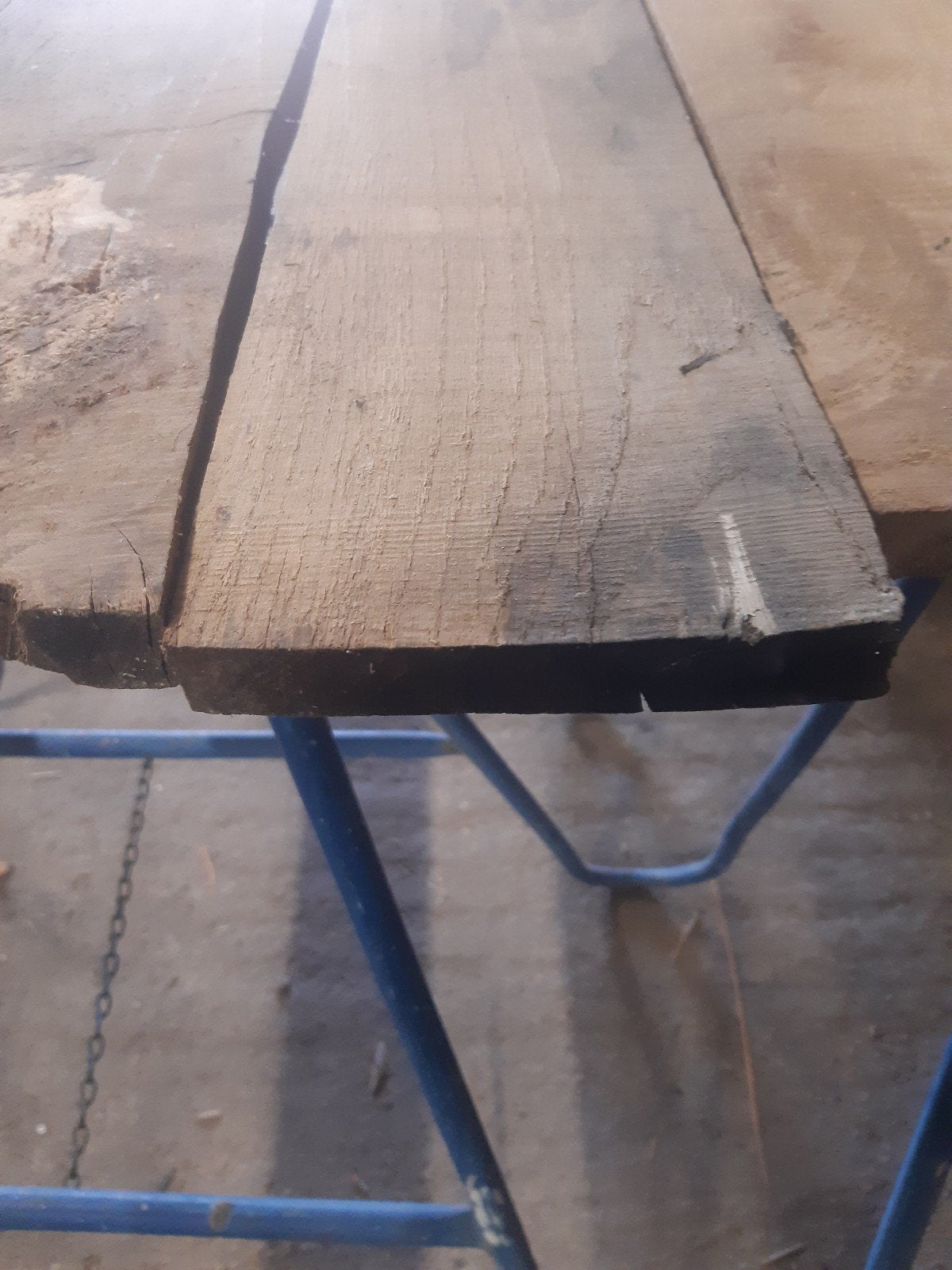 partij massief droog divers eikenhout, planken en kepers, Ophalen, Minder dan 25 mm, Eiken, Plank