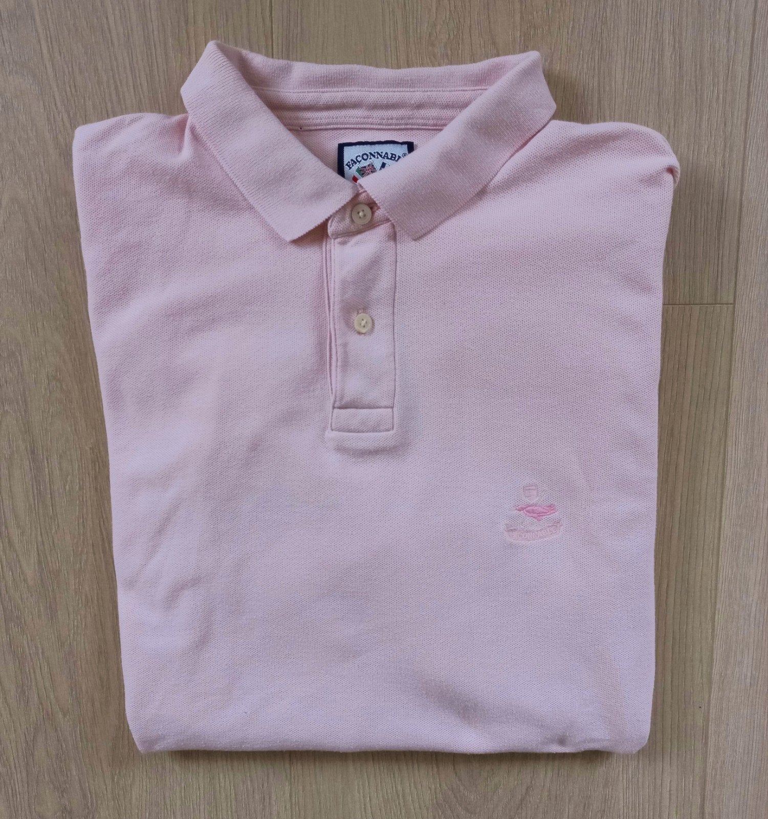Stijlvolle Façonnable lichtroze polo maat XXL, Kleding | Heren, Façonnable, Overige maten, Ophalen of Verzenden, Zo goed als nieuw