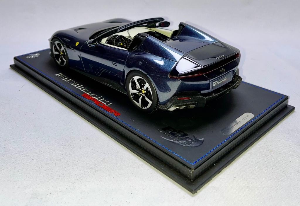 Ferrari 12 Cilindri Spider Blauw 1:18 P18251C van BBR, Ophalen of Verzenden, Nieuw, Auto, Overige merken