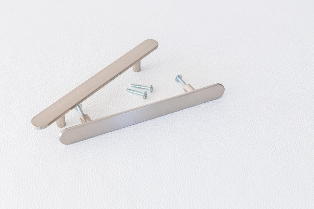Twee ikea rvs handgrepen 154mm, 100 tot 250 mm, Overige typen, Nieuw, Ophalen of Verzenden