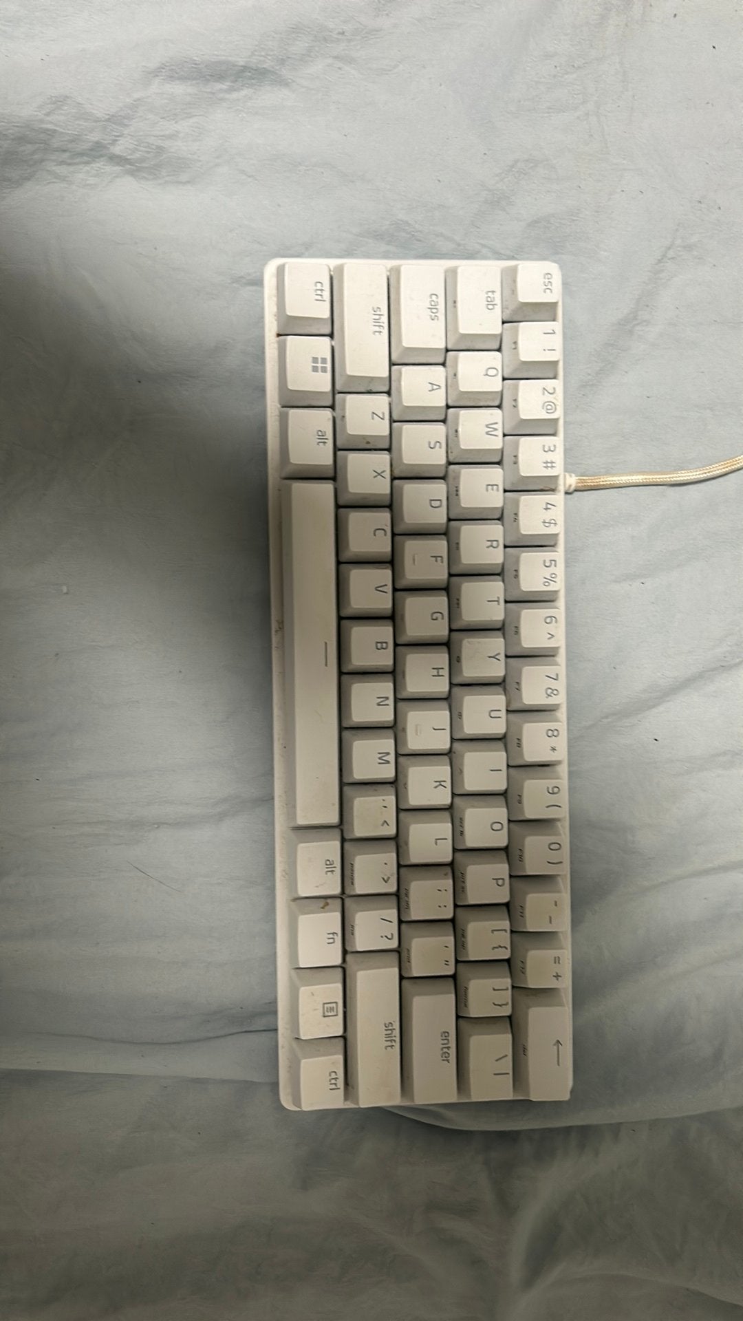 Razer huntsman mini 60%, Ophalen of Verzenden, Qwerty, Gebruikt, Bedraad