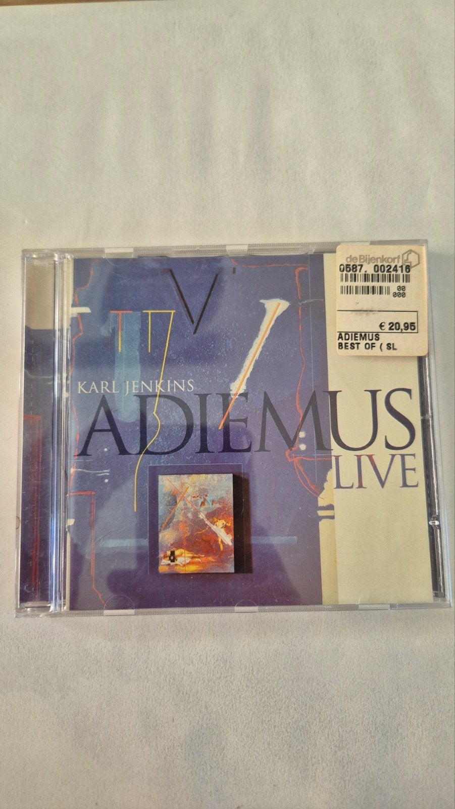 Karl Jenkins/Adiemus - Live. Cd. 2001, Ophalen of Verzenden, Gebruikt