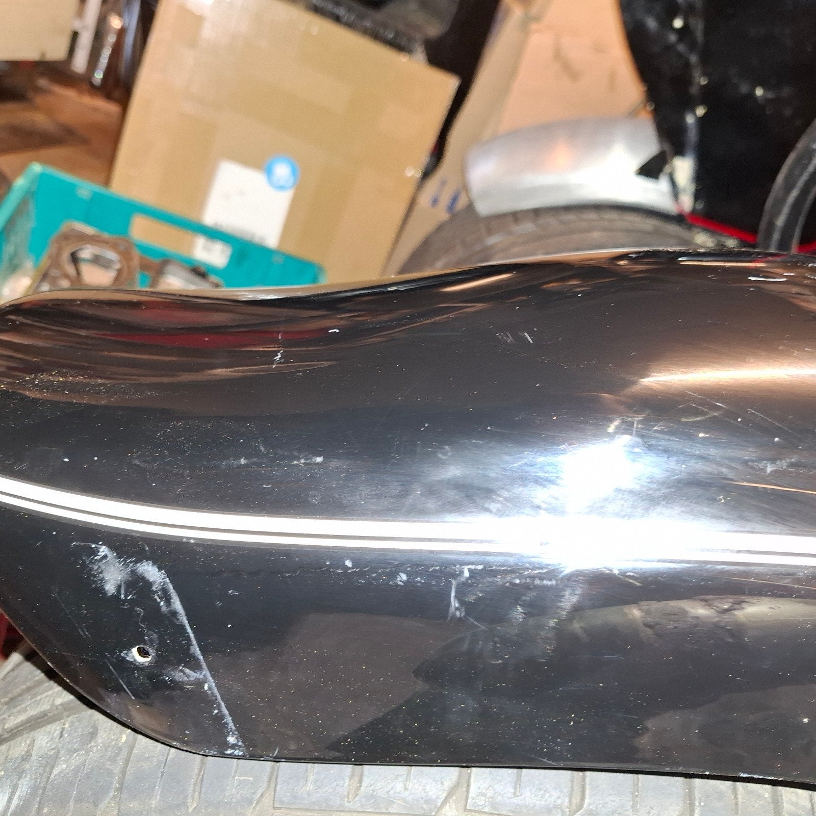 voorspatbord Yamaha XVS1600 Wildstar, Ophalen of Verzenden, Gebruikt
