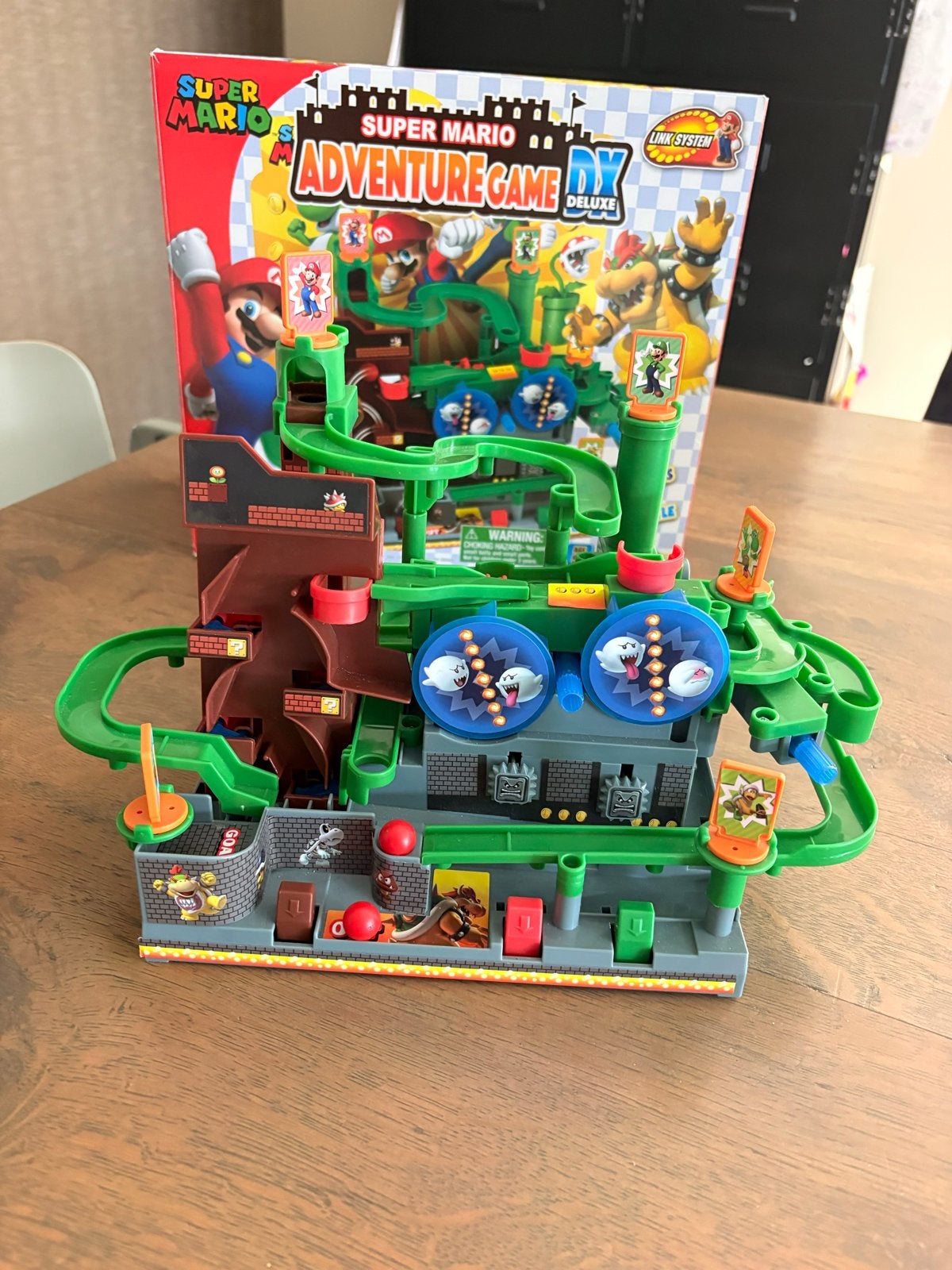 Super Mario Adventure Game DX Deluxe Bordspel, Ophalen of Verzenden, Zo goed als nieuw, Jongen of Meisje