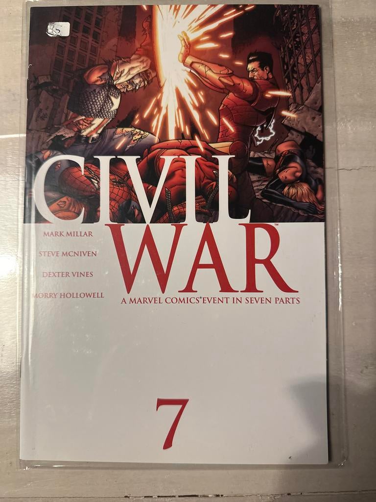 Civil War #7 Marvel Comics Event - Zo goed als nieuw, Boeken, Strips | Comics, Zo goed als nieuw, Eén comic, Amerika, Ophalen of Verzenden