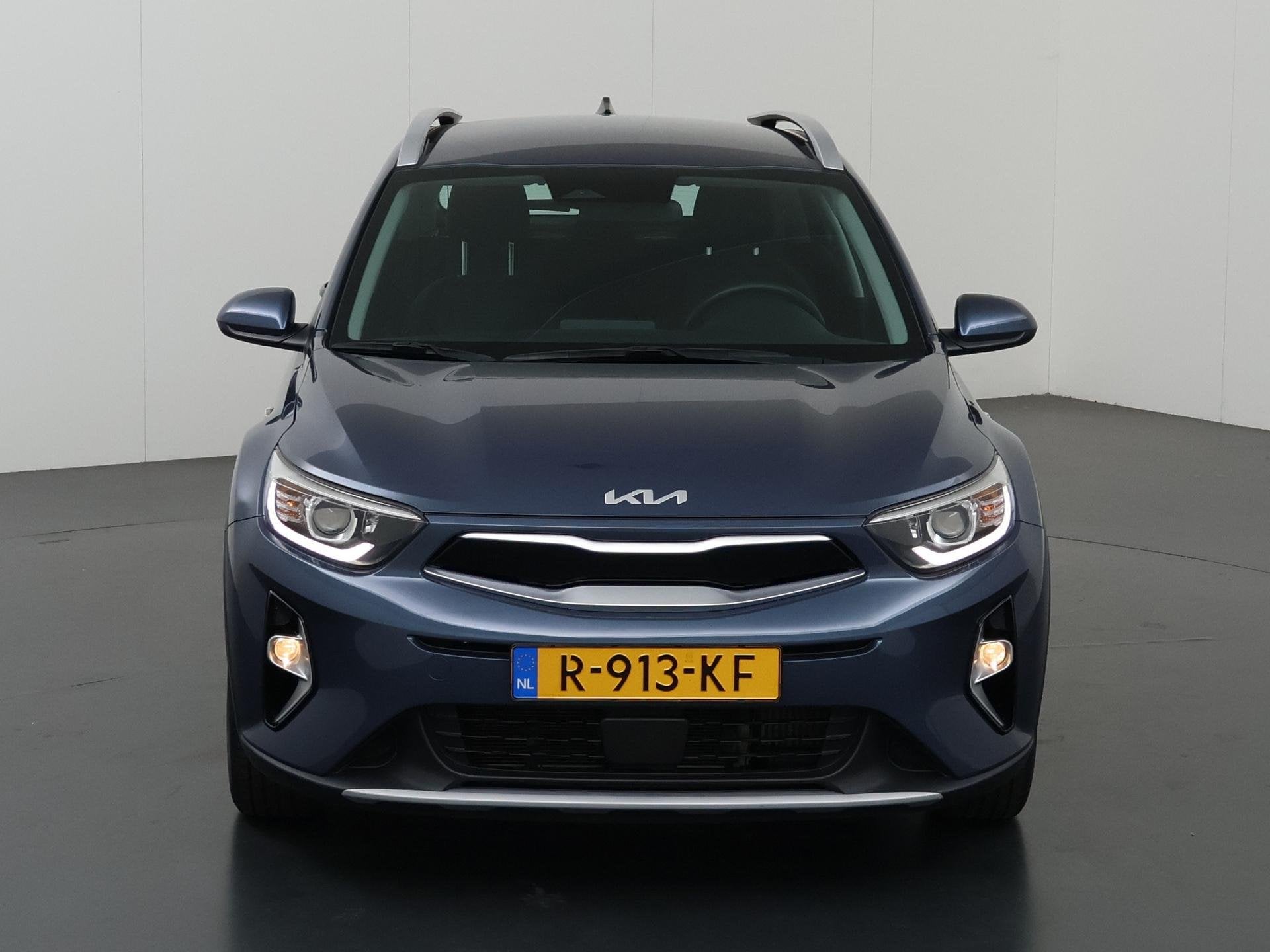 Kia Stonic 1.0 T-GDi MHEV DynamicLine | Navigatie | Parkeerc, Auto's, Kia, Voorwielaandrijving, Gebruikt, Euro 6, Blauw