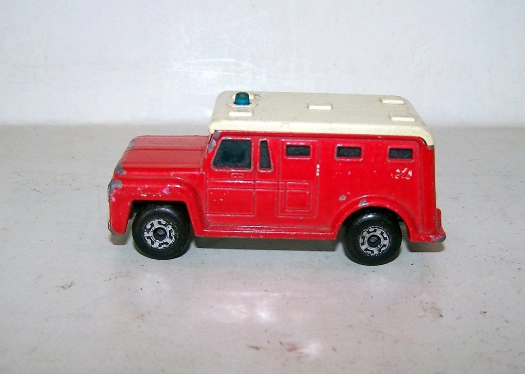 Vintage Matchbox Superfast Armored Truck 1978. Izgs., Ophalen of Verzenden, Zo goed als nieuw, Auto