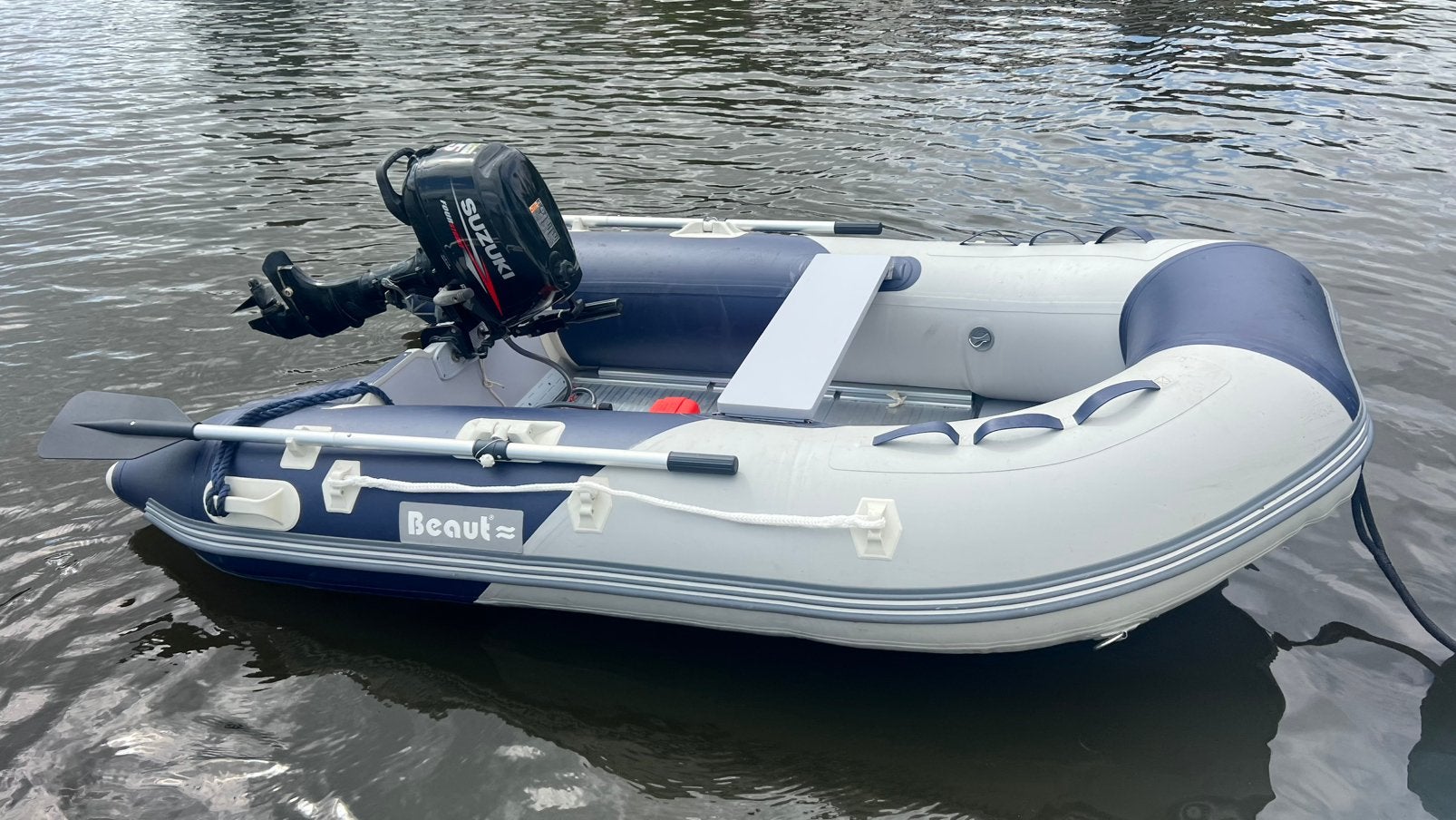 Rubberboot zonder motor. 2,65 meter, Watersport en Boten, Ophalen of Verzenden, Zo goed als nieuw, Overige typen, Motorboot