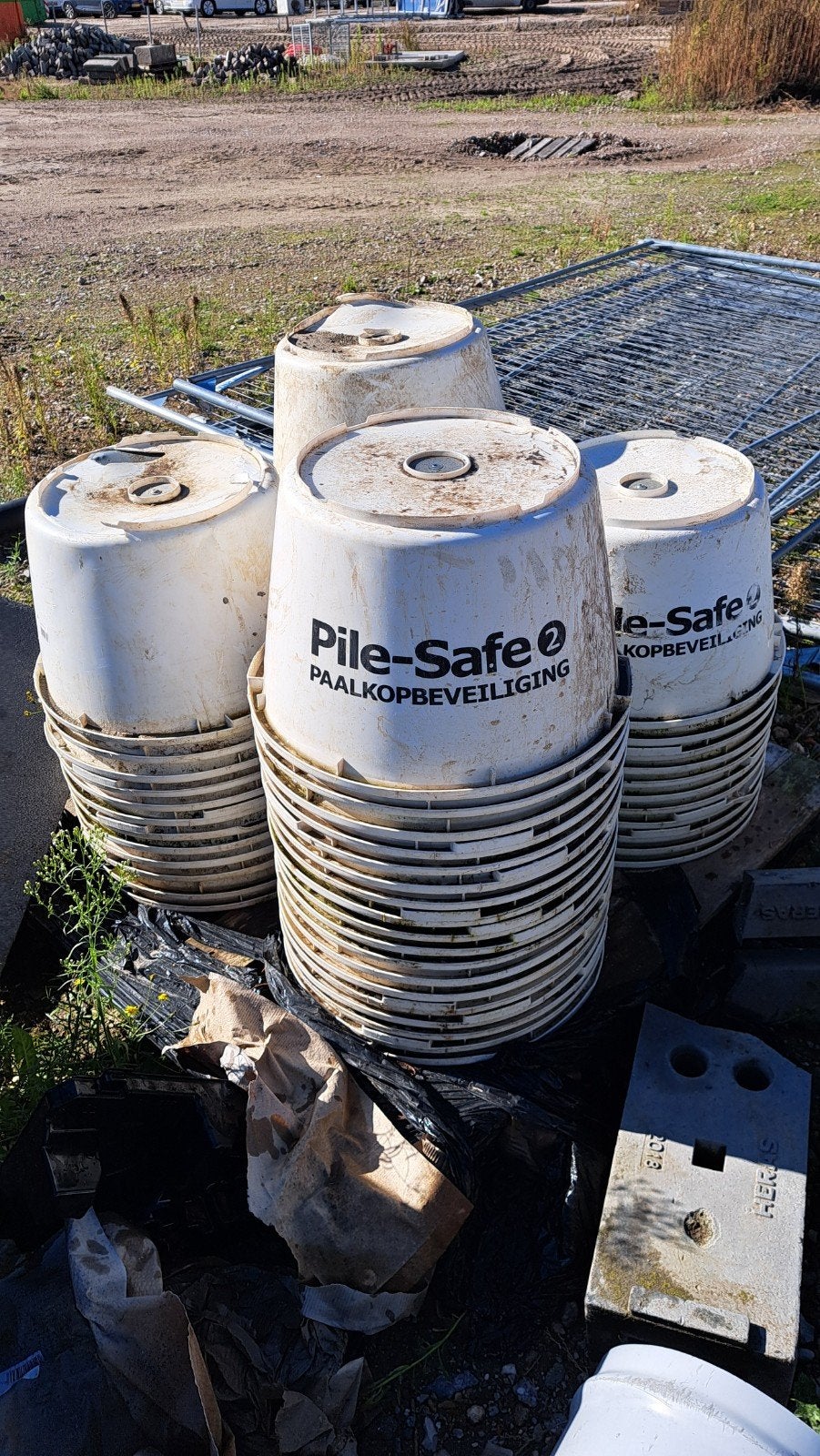 Pile-Safe Paalkopbeveiliging - Gebruikt, Ophalen, Gebruikt