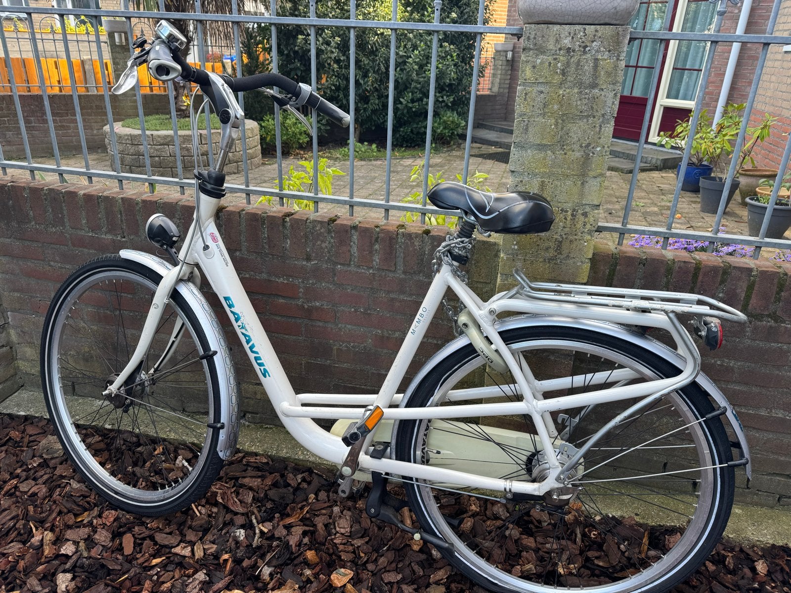 Batavus Mambo moederfiets - Gebruikt, maar functioneel, Fietsen en Brommers, Ophalen, Gebruikt, Batavus, (Extra) lage instap
