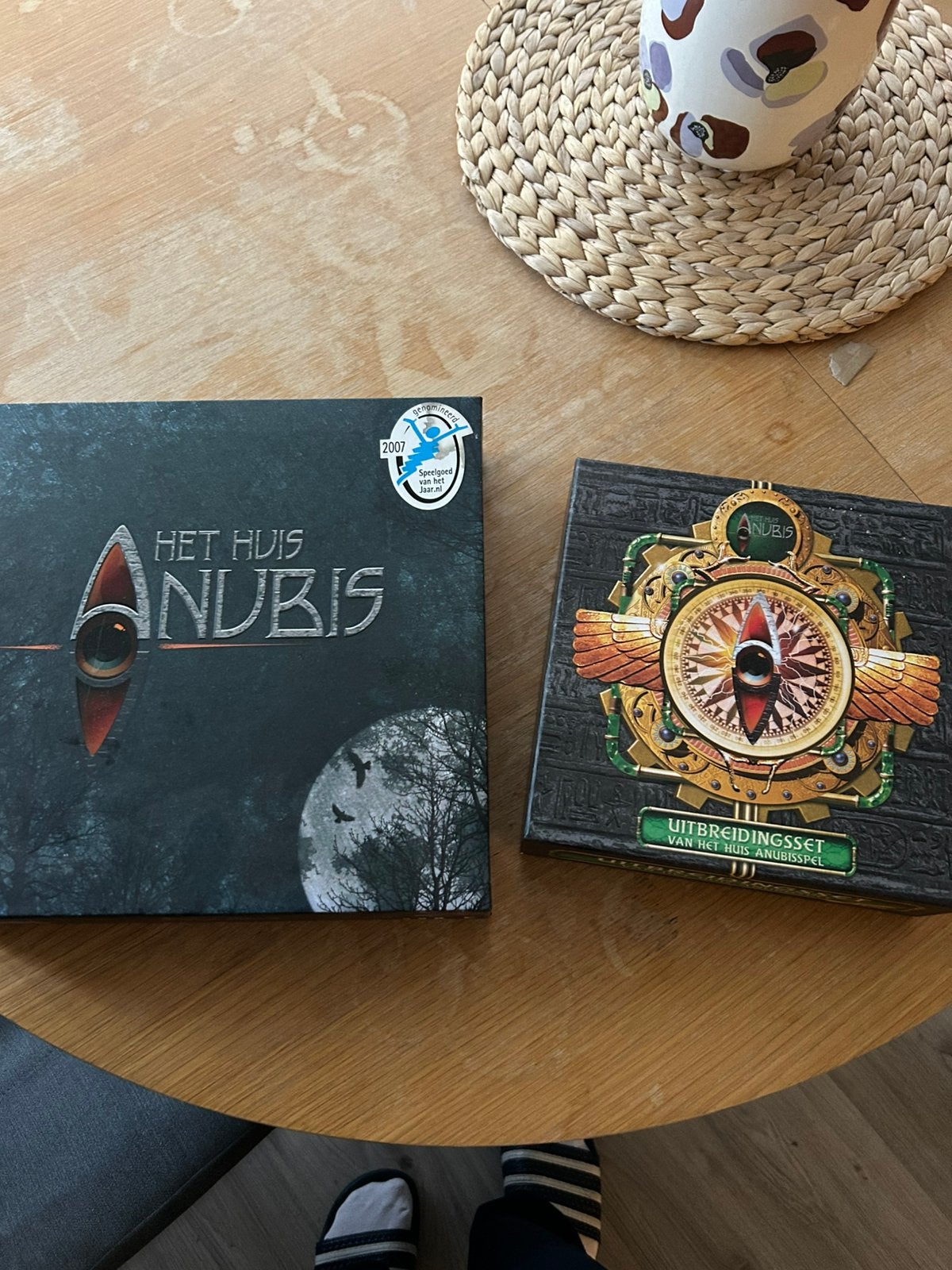 Huis Anubis Spel + Uitbreiding, Ophalen of Verzenden, Gebruikt