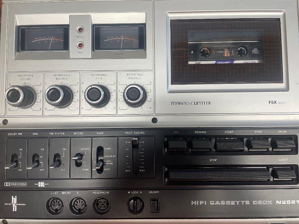Philips  N 2521`Cassette speler, Ophalen, Enkel, Philips