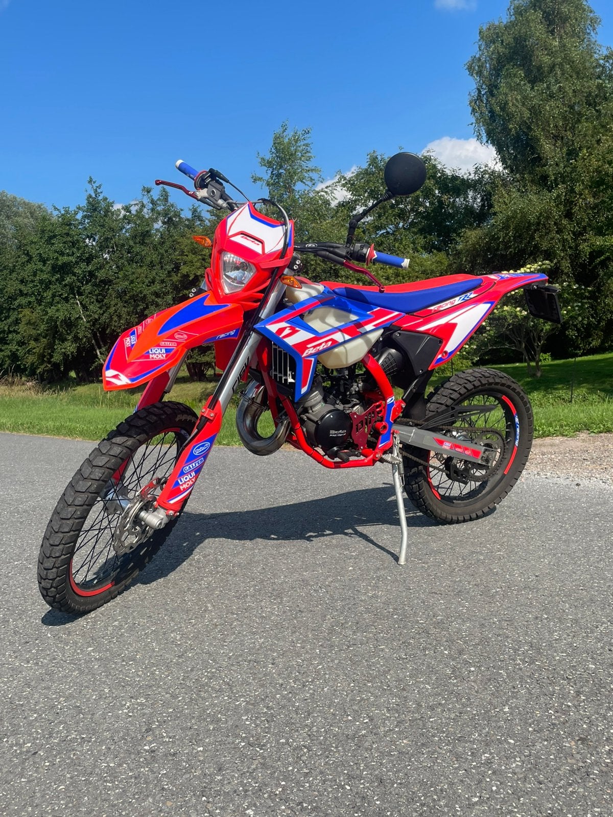 Beta rr 50 enduro racing, Fietsen en Brommers, Brommers | Crossbrommers, 6 versnellingen, Zo goed als nieuw, 50 cc, Ophalen