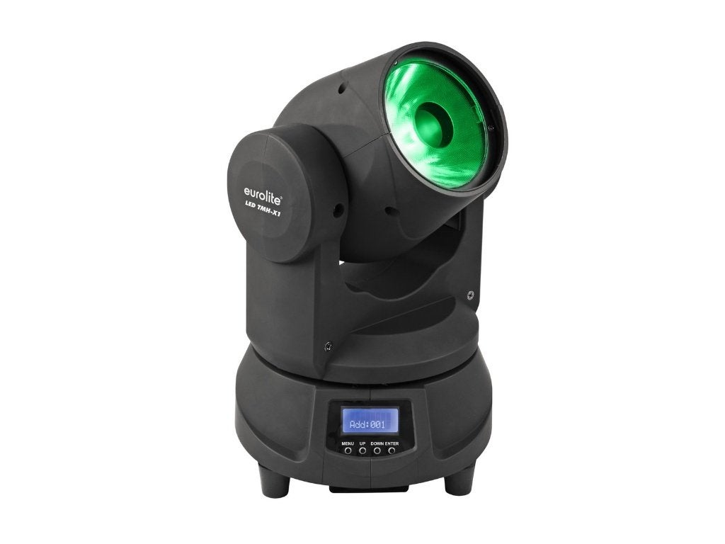 EUROLITE Set 4x LED TMH-X1 Moving Head Beam + Flighcase, Geluidgestuurd, ., Nieuw, Ophalen of Verzenden